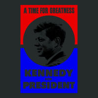 Jfk Kennedy For President Women's Triblend Scoop T-shirt | Artistshot