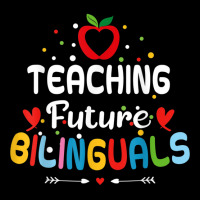 Teaching Future Bilinguals   Spanish Teachers Back Toddler Sweatshirt | Artistshot