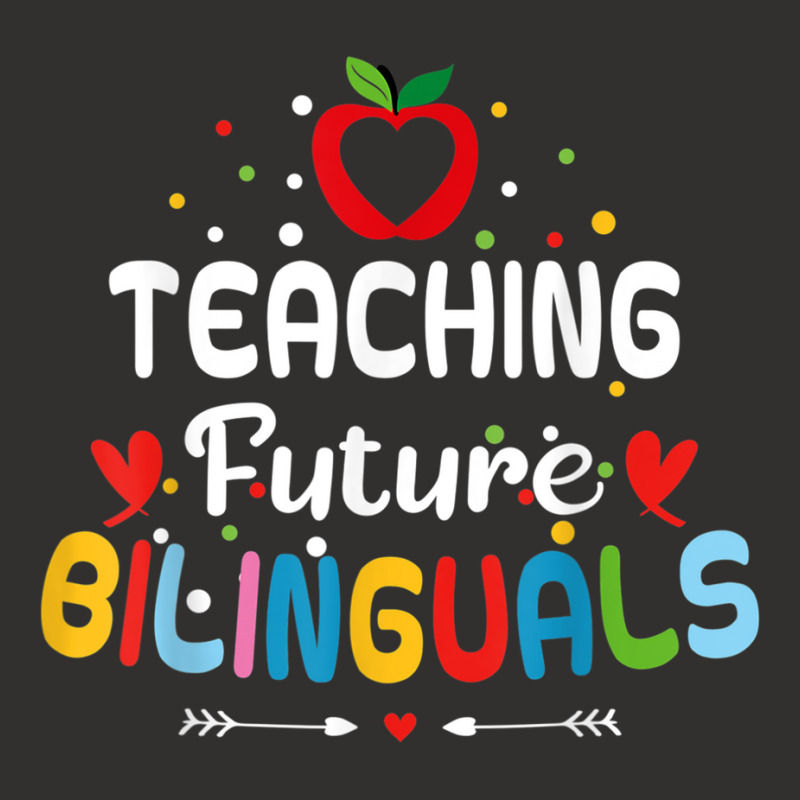 Teaching Future Bilinguals   Spanish Teachers Back Champion Hoodie by terrilyn | Artistshot