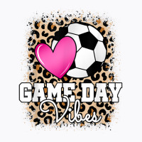 Game Day Soccer Leopard Print Women Girls Soccer T T-shirt | Artistshot