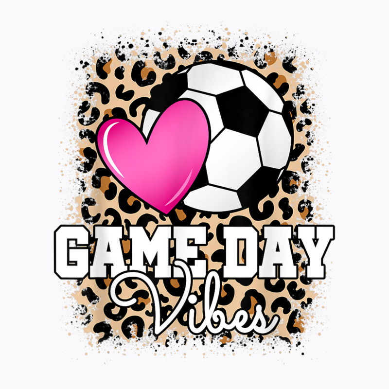 Game Day Soccer Leopard Print Women Girls Soccer T T-shirt | Artistshot