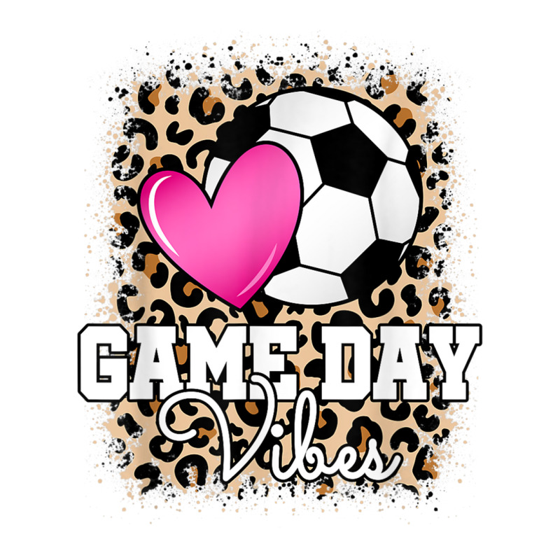 Game Day Soccer Leopard Print Women Girls Soccer T Unisex Hoodie | Artistshot