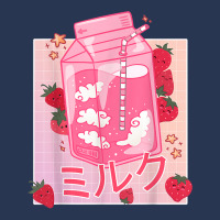 Japanese Pastel Soft Grunge Kawaii Strawberry Milk Ladies Denim Jacket | Artistshot