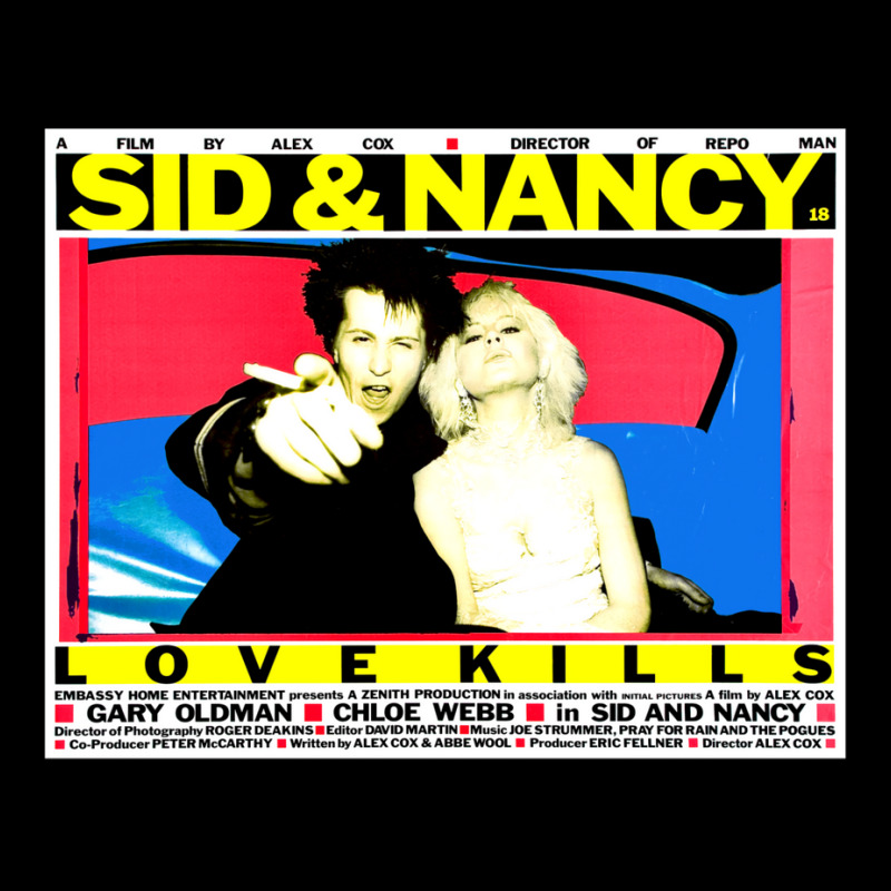 Sid And Nancy Love Kills V-Neck Tee by tazawiwaimand | Artistshot