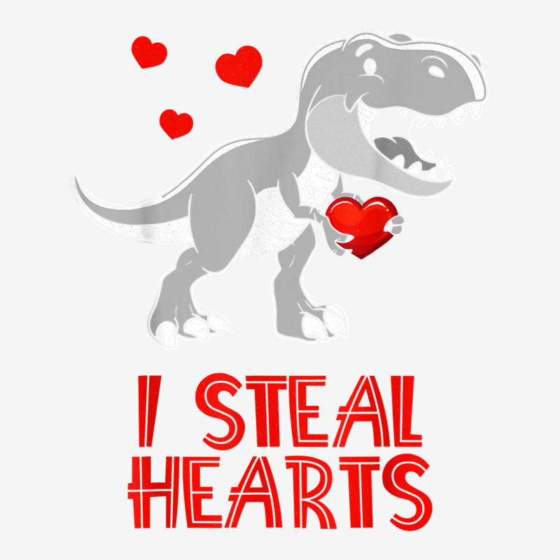 I Steal Hearts Dinosaur Valentines Day For Baby Bo Graphic T-shirt | Artistshot