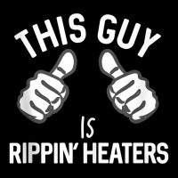 This Guy Is Rippin' Heaters Funny Smoking Cigarett Graphic T-shirt | Artistshot