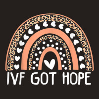 Ivf Got Hope Inspiration Rainbow Ivf Mom Fertility Tank Top | Artistshot