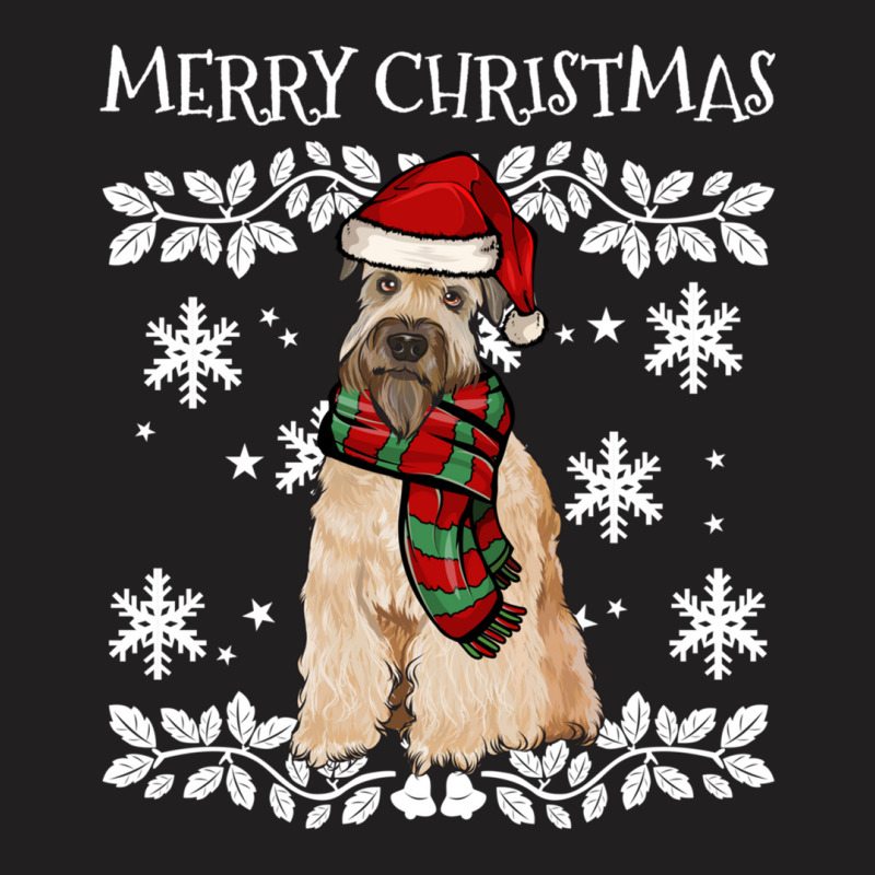 Merry Christmas Ornament Soft Coated Wheaten Terri T-shirt | Artistshot