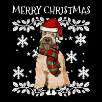 Merry Christmas Ornament Soft Coated Wheaten Terri Zipper Hoodie | Artistshot