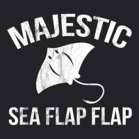 Hilarious Majestic Sea Flap Flap Stingray T Shirt Unisex Sherpa-lined Denim Jacket | Artistshot