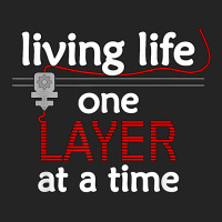 Living Life One Layer At A Time   3d Printing Enth 3/4 Sleeve Shirt | Artistshot