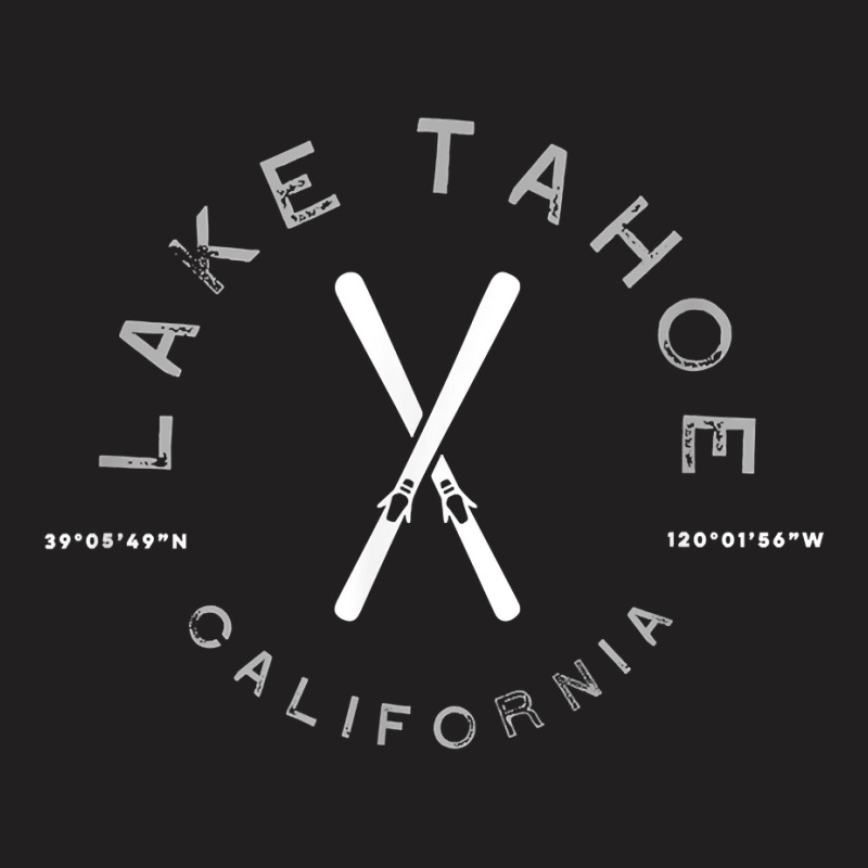 Lake Tahoe California Vintage Graphic Ski T T Shir T-shirt | Artistshot