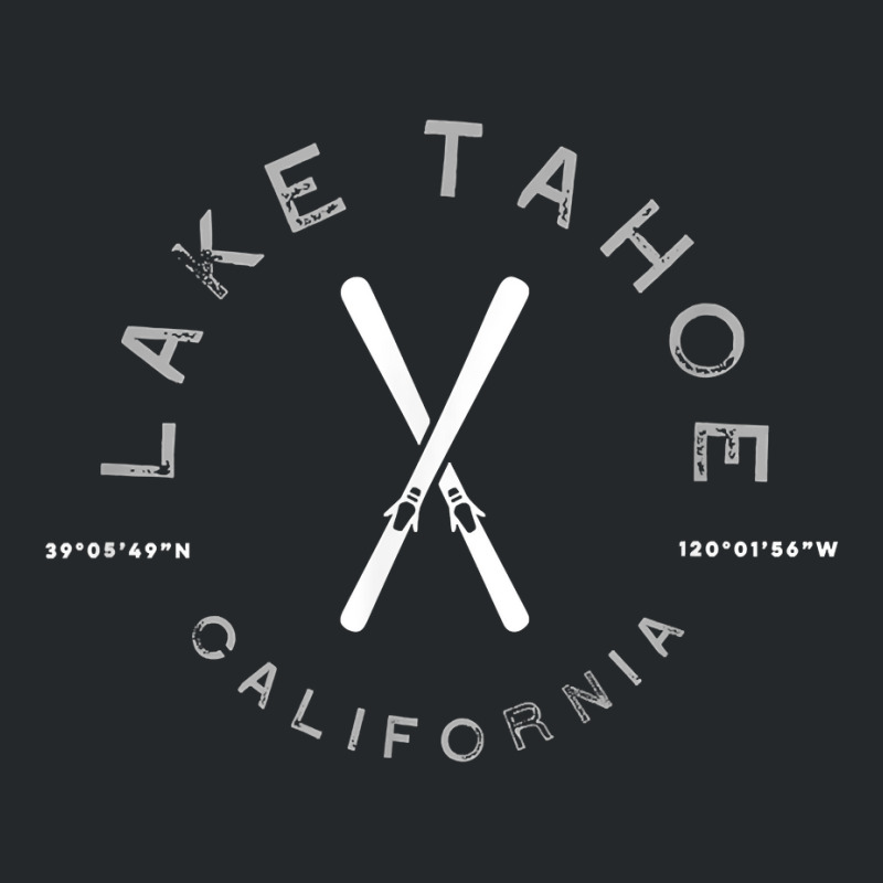 Lake Tahoe California Vintage Graphic Ski T T Shir Crewneck Sweatshirt | Artistshot