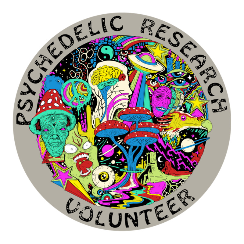 Psychedelic Mushroom Trip Gift   Psychedelic Resea Sticker | Artistshot