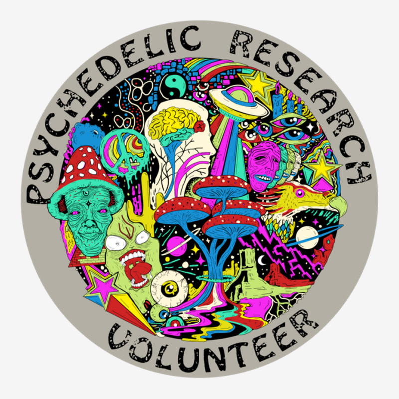 Psychedelic Mushroom Trip Gift   Psychedelic Resea Shield S Patch | Artistshot