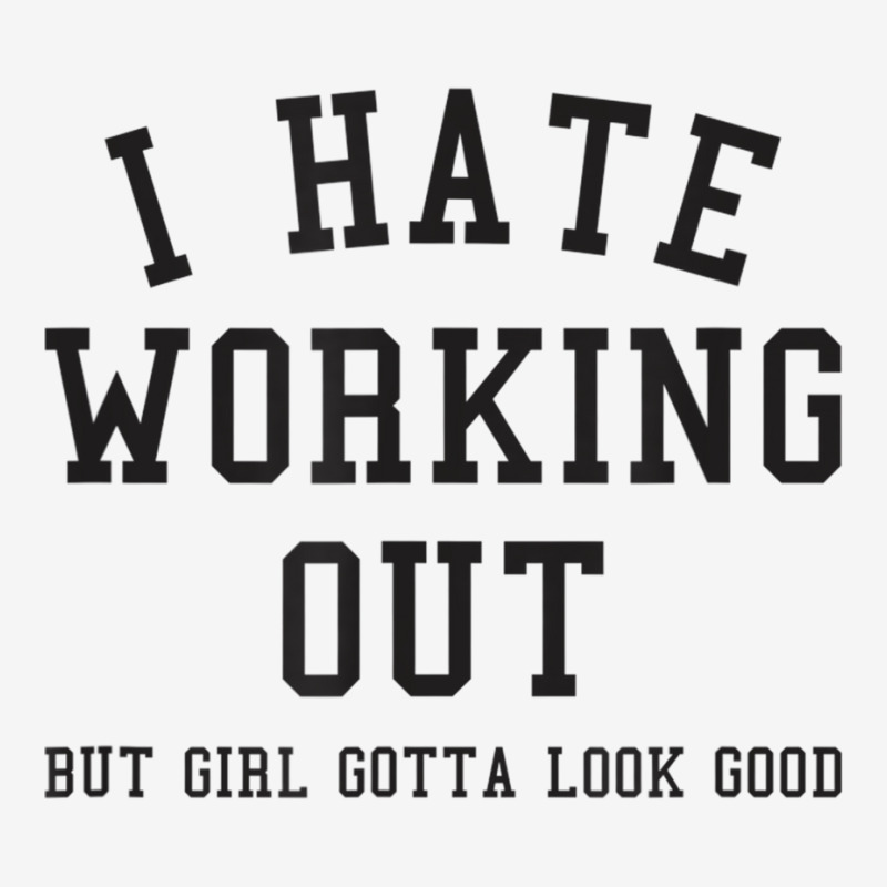 Funny I Hate Working Out But Gotta Looks Good Aest Graphic Youth T-shirt | Artistshot