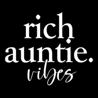 Rich Auntie Vibes Funny Aunt Pullover Hoodie Men's Long Sleeve Pajama Set | Artistshot