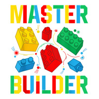 Master Builder Kids Building Blocks Brick Toy Mast Sticker | Artistshot