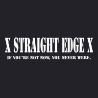 Straight Edge T Shirt   If You're Not Now You Neve Unisex Sherpa-lined Denim Jacket | Artistshot