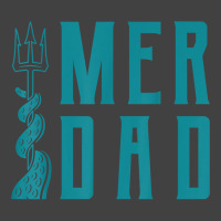 Mens Merdad Shirt Trident Mermaid Dad Tshirt Vintage T-shirt | Artistshot