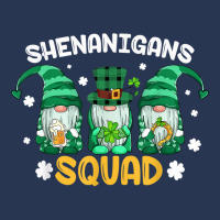 Shenanigans Squad St Patricks Day Gnomes Green Pro Men Denim Jacket | Artistshot