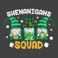 Shenanigans Squad St Patricks Day Gnomes Green Pro Vintage T-shirt | Artistshot