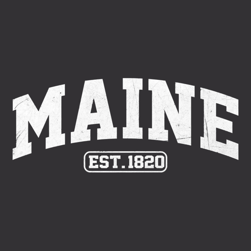 Maine Vintage State Athletic Style Sweatshirt Vintage Hoodie And Short Set | Artistshot