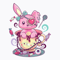 Kawaii Pastel Goth Cute Creepy Rabbit Menhera Occu T-shirt | Artistshot