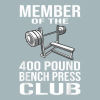 Member 400 Pound Bench Press Club Powerlifting Gym Unisex Sherpa-lined Denim Jacket | Artistshot