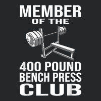 Member 400 Pound Bench Press Club Powerlifting Gym Crewneck Sweatshirt | Artistshot