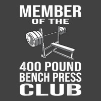 Member 400 Pound Bench Press Club Powerlifting Gym Vintage T-shirt | Artistshot