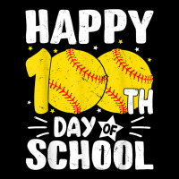 Softball Happy 100th Day Of School Tshirt Kids Tea Lightweight Hoodie | Artistshot