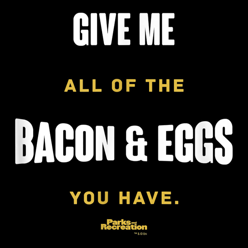 Parks And Recreation Bacon And Eggs Ron Swanson T Graphic Youth T-shirt by catricegar | Artistshot