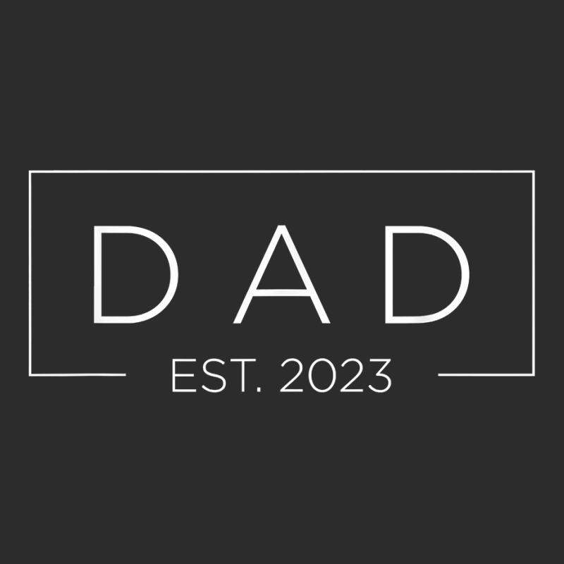 Mens Dad Est. 2023 Promoted To Daddy Father's Day Exclusive T-shirt | Artistshot