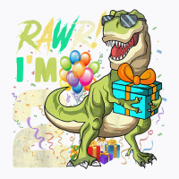 Kids Rawr I'm 2 Second Rex 2nd Birthday Dinosaur 2 T-shirt | Artistshot