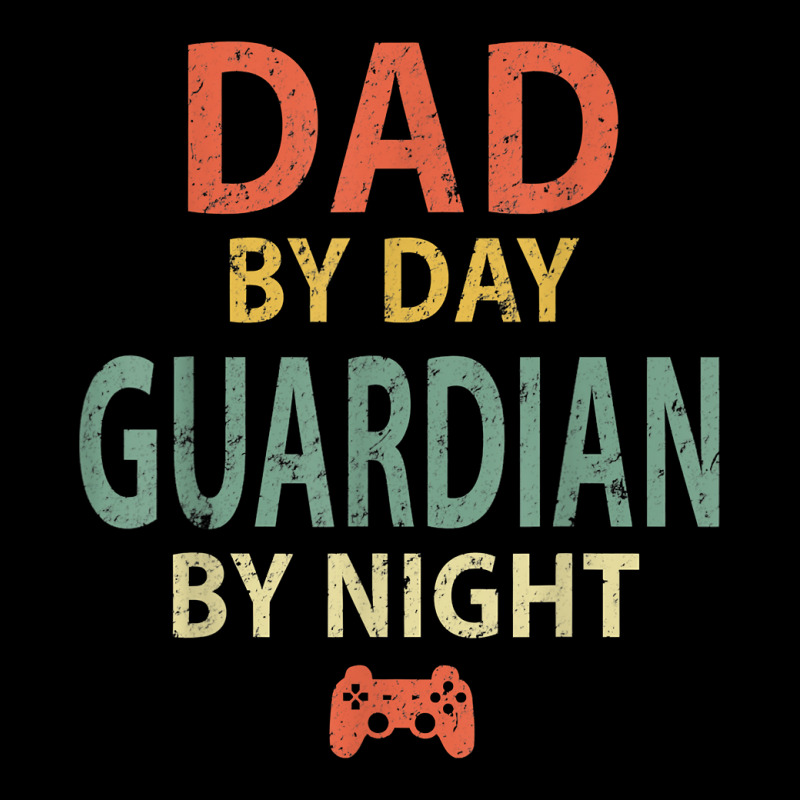 Mens Gamer Dad Shirt. Dad By Day Guardian By Night Lightweight Hoodie | Artistshot