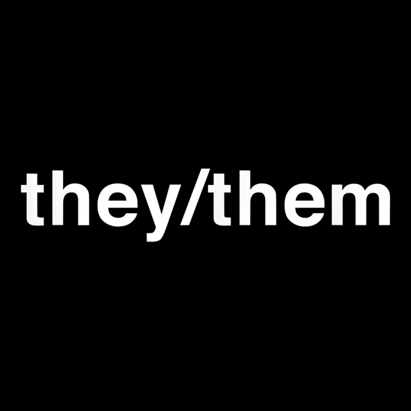 They Them Pronoun Lgbt Non Binary Queer Trans T Sh Graphic T-shirt | Artistshot