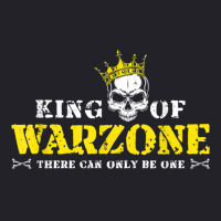 King Of Warzone Gamer Gift Calls For Duty Cod Gami Unisex Sherpa-lined Denim Jacket | Artistshot