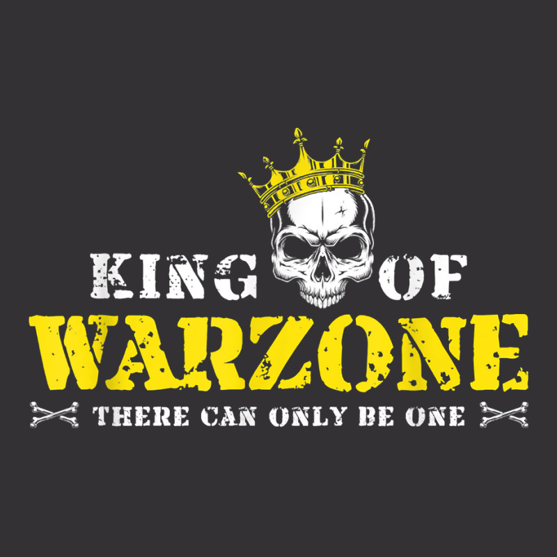 King Of Warzone Gamer Gift Calls For Duty Cod Gami Vintage Short | Artistshot