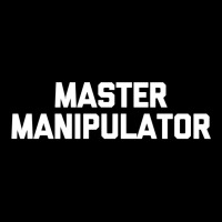 Master Manipulator  Funny Saying Sarcastic Novelty Cropped Sweater | Artistshot