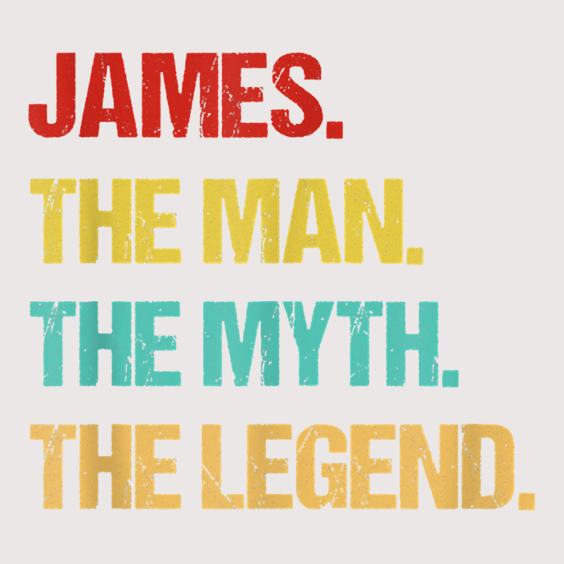 Mens James The Man The Myth The Legend T Shirt Pocket T-shirt | Artistshot