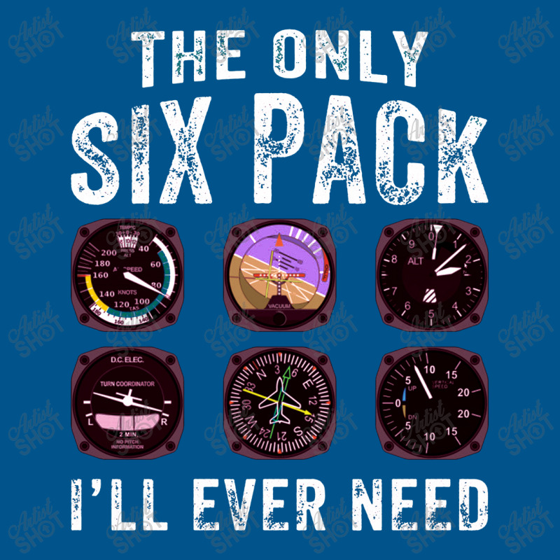 Pilots Six Pack Airplane Instruments Classic T-shirt by wakmunib | Artistshot