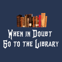 When In Doubt Go To The Library 23 Men Denim Jacket | Artistshot