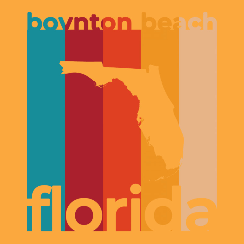 Boynton Beach Florida Retro Trending Zipper Hoodie | Artistshot