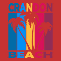 Crandon Beach Miami Florida Hipster V-neck Tee | Artistshot