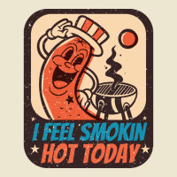 I Feel Smokin Hot Today Sausage Bbq Grill Cropped Hoodie | Artistshot