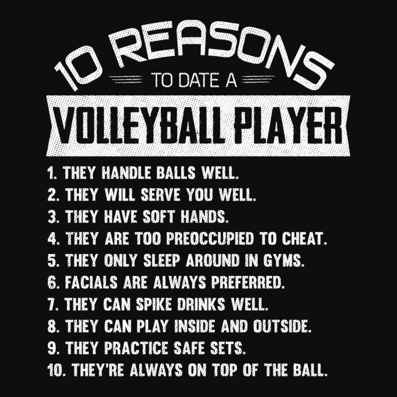 10 Reasons To Date A Volleyball Player Coach Cool Crop Top by bayerllance5 | Artistshot