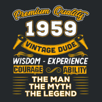 Mens The Man Myth Legend 1959 63rd Birthday Gift F Crewneck Sweatshirt | Artistshot