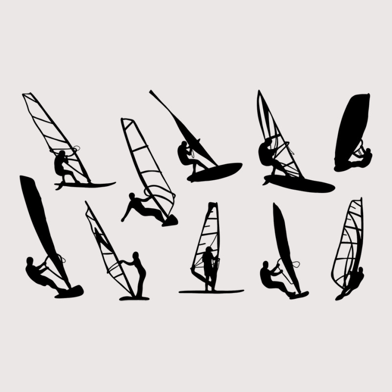 10 Windsurfer Black Surfboard Music Pocket T-Shirt by zelekmanfraw | Artistshot