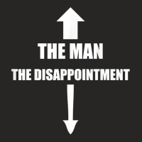 The Man, The Disappointment Funny Small Penis Nove Ladies Fitted T-shirt | Artistshot